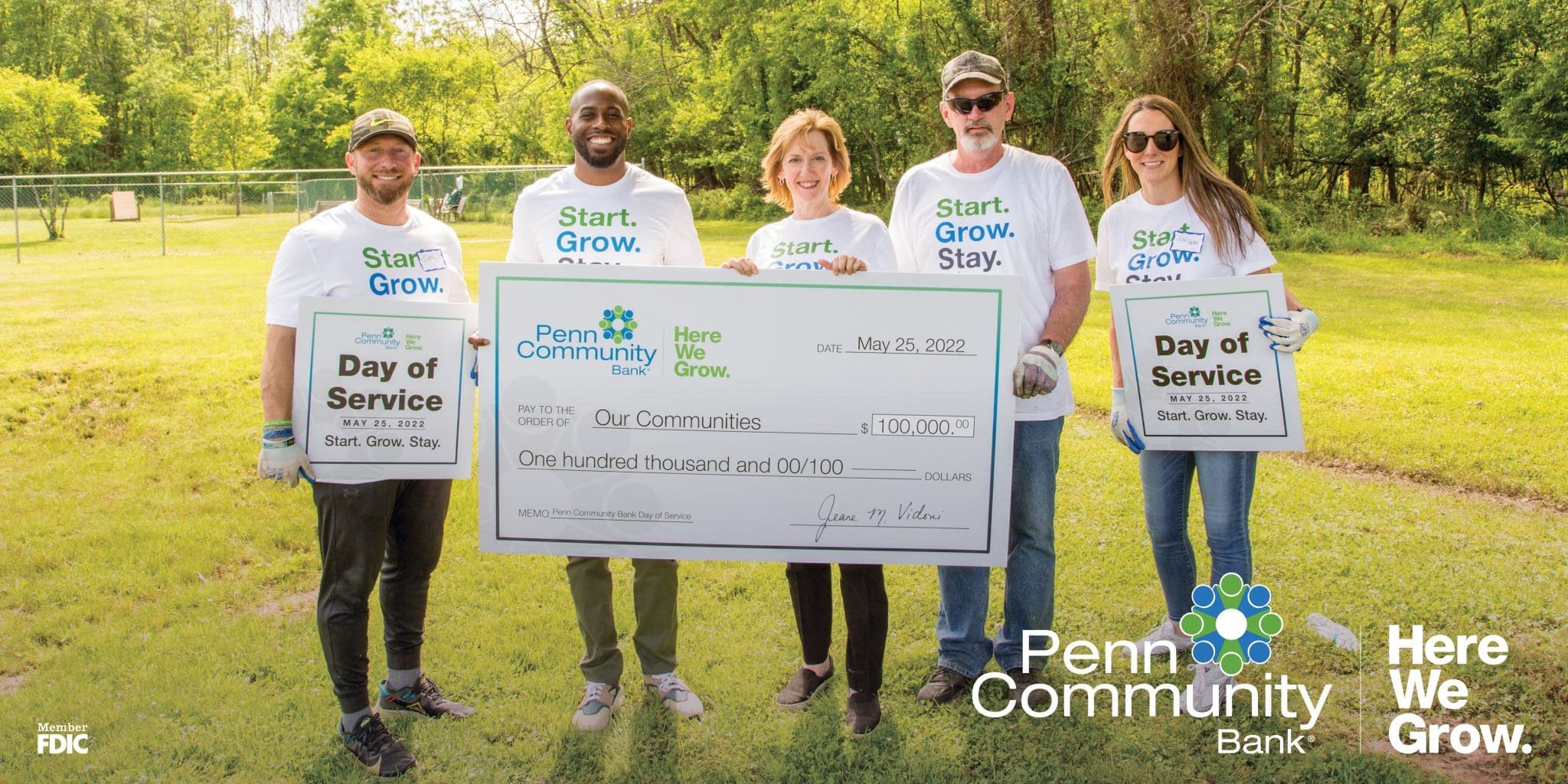 Penn Community Bank Hosts Massive Regional Day of Service Penn Community Bank